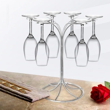 Goblet rack stainless steel goblet holder Stainless steel goblet rack wine glass holder wine glass rack